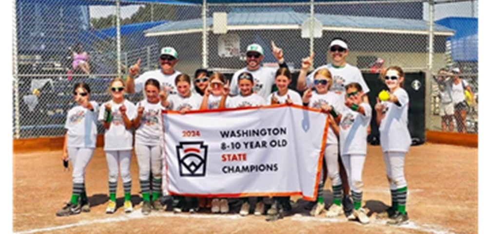 2024 Woodinville Little League SB 8-9-10 WA State Champs